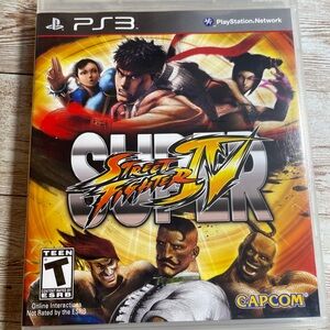 Super Street Fighter IV 4 (PlayStation 3) PS3 CIB Complete w/ Manual Tested!